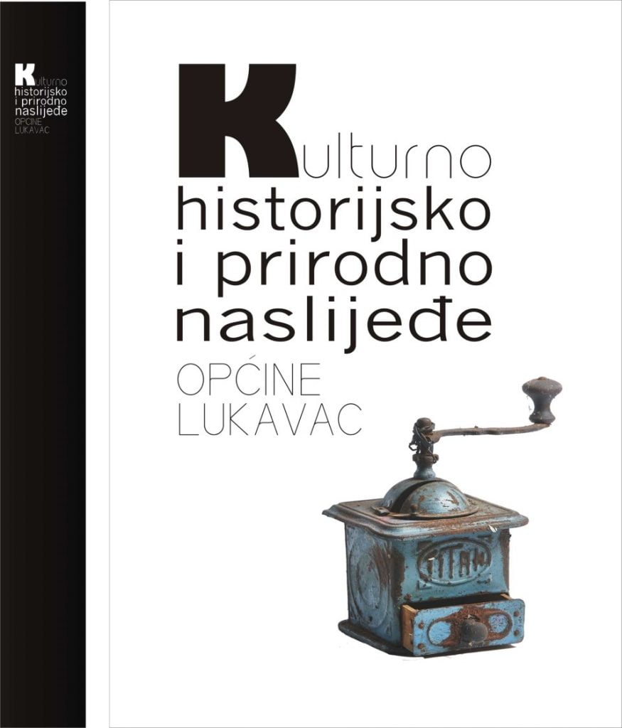 Kulturno-historijsko i prirodno naslijeđe općine Lukavac Naslovna zbornika KHPN Lukavac hrbat