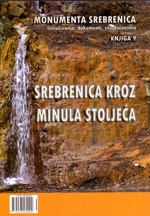 Monumenta Srebrenica knjiga broj 9. Monumenta BOS naslov