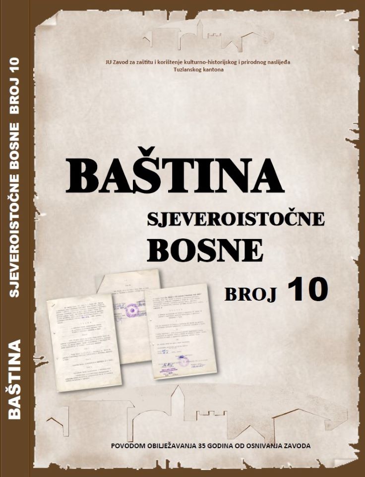 BAŠTINA SJEVEROISTOČNE BOSNE 10 10 nasovnica baština