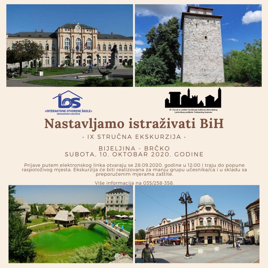 Nastavljamo istraživati BiH: Najava IX stručne ekskurzije Brown Adventure Quote Collage Instagram Post