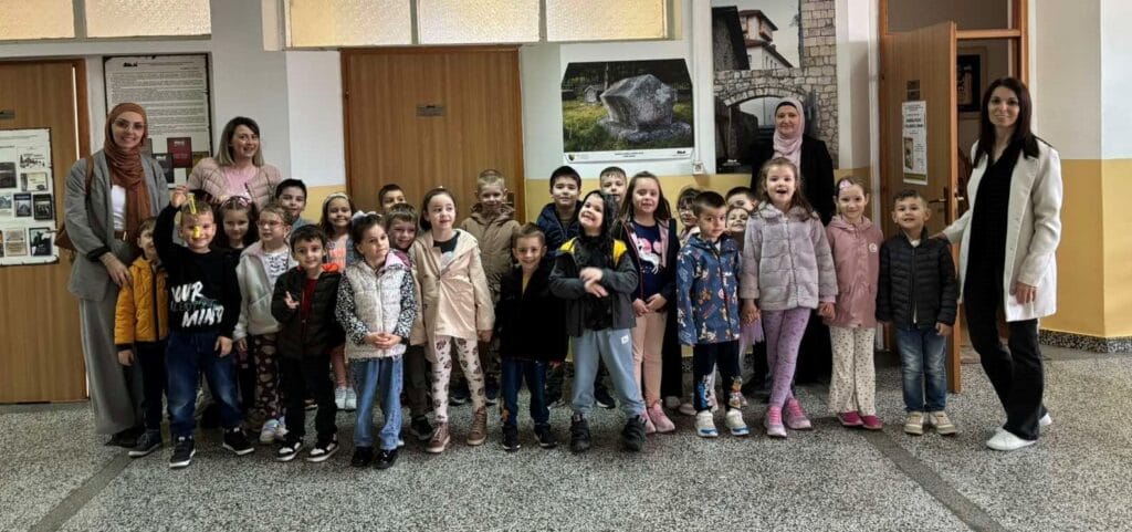 PREDŠKOLSKA USTANOVA ALADIN TUZLA POSJETILA NAŠU BIBLIOTEKU